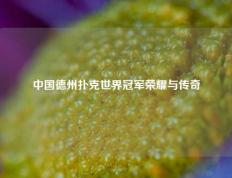 中国德州扑克世界冠军荣耀与传奇